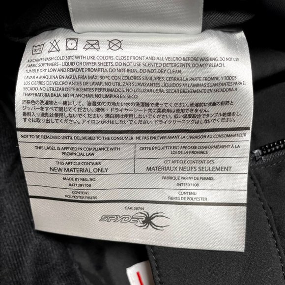 Spyder Women's Quest Ski Pants - Black | 2 - Picture 7 of 11